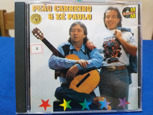 Cd Peão Carreiro E Zé Paulo,meu Cajuzinho Ler Descrição!